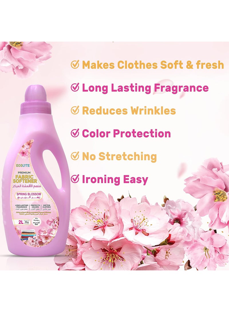 ECOLYTE+ منعم الأقمشة الفاخر - رائحة زهر الربيع - Image 4